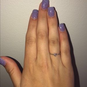 Pandora Spirited Heart Ring, Pink CZ